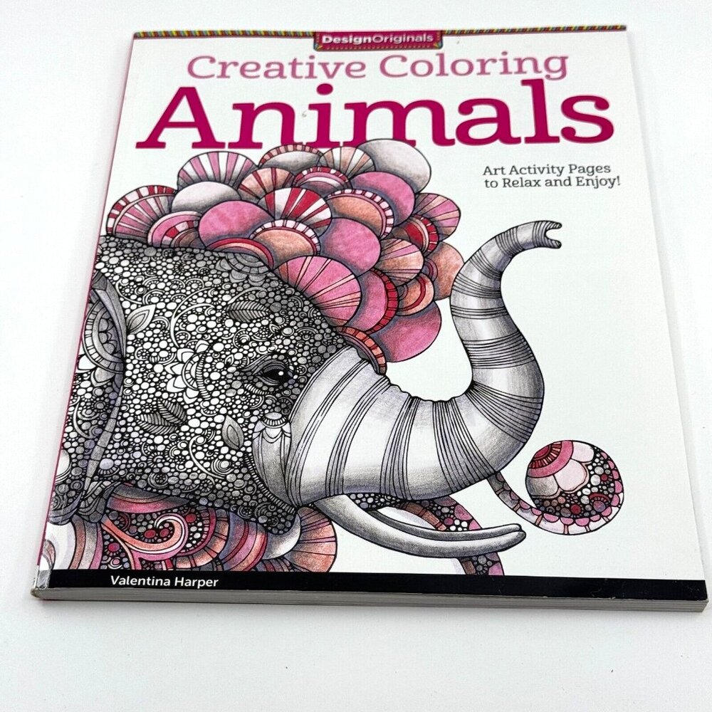 Creative Coloring Book: Animals, Activity Paperback by Harper, V./9781574219715